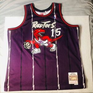 Mitchell & Ness Toronto Raptors Vince Carter #15 Swingman Jersey Size XXL